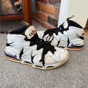 Nike Air Max CB34 Charles Barkley 12 414243-100 White Purple Black 2011 CB 34